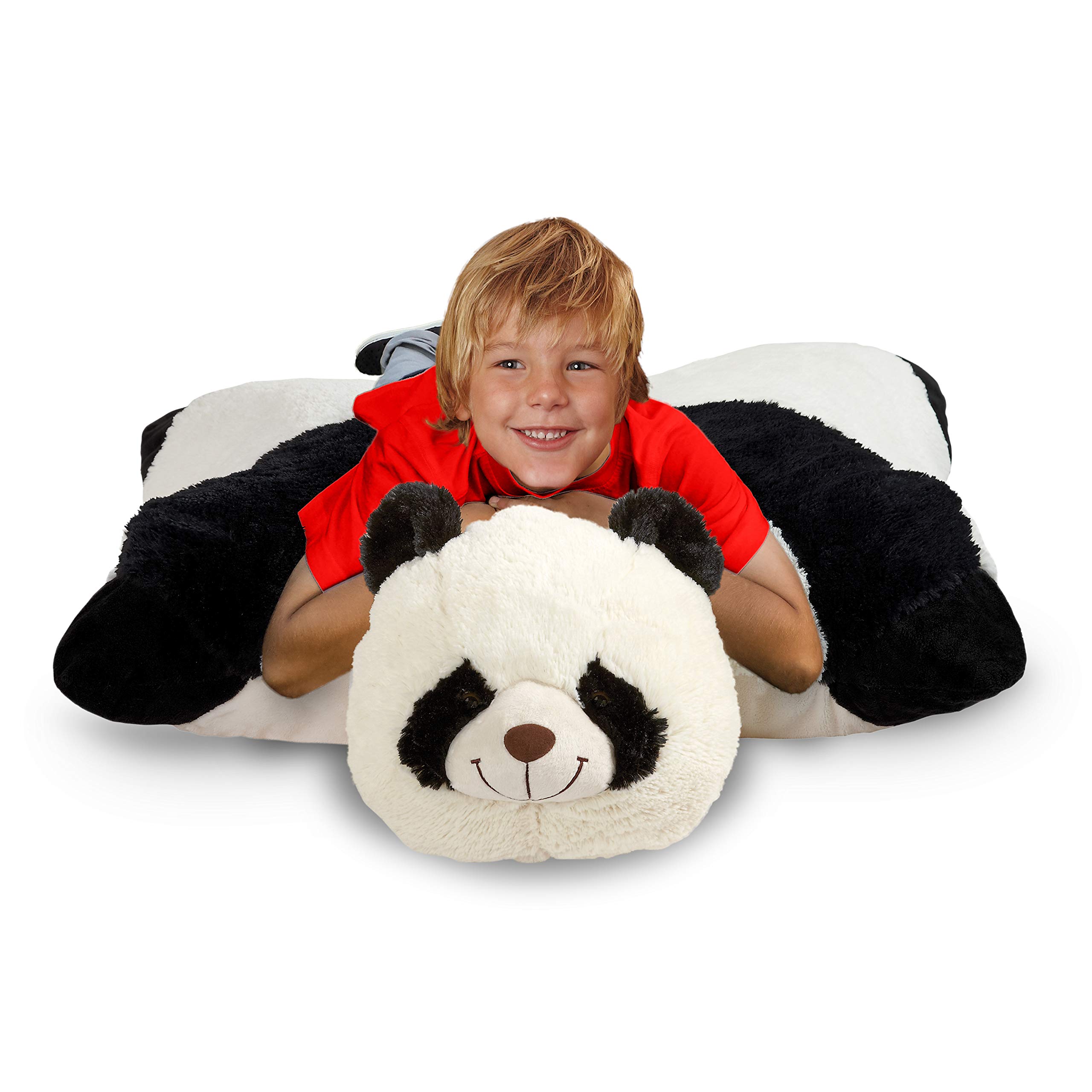 Foto 2 pulgar | Almohada De Felpa Para Mascotas Jumboz Panda, Plegable, 30 Cm - Venta Internacional.