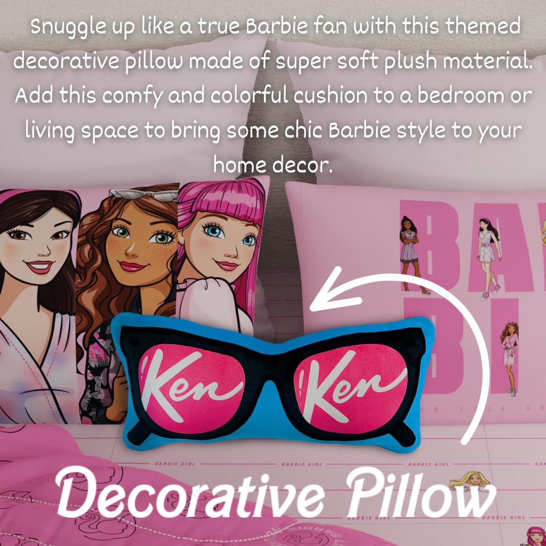 Foto 2 | Almohada Decorativa Franco Movie Luxe Barbie Ken 43cm - Venta Internacional.