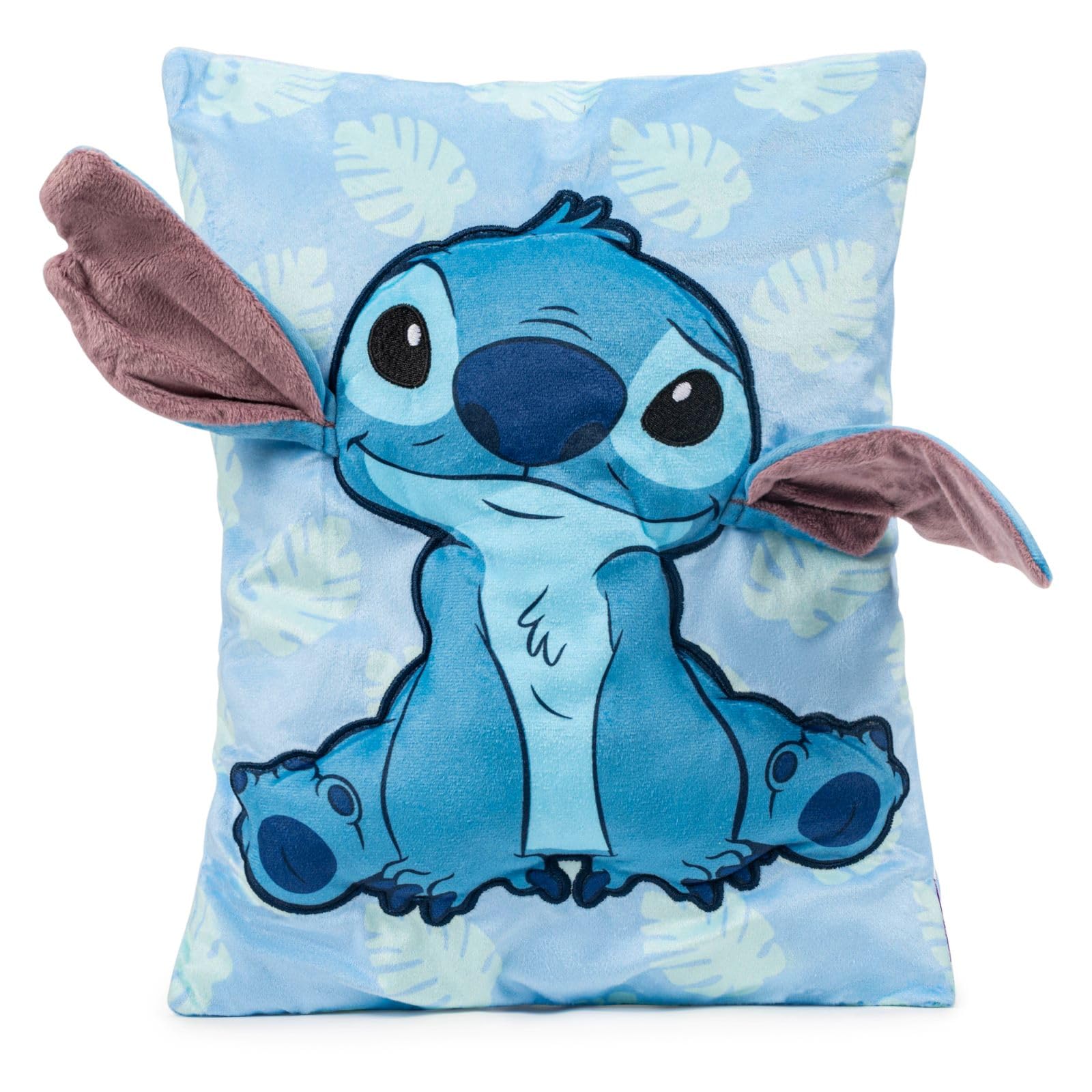 Cojín Snuggle Jay Franco Disney Lilo And Stitch 3d Azul - Venta Internacional.