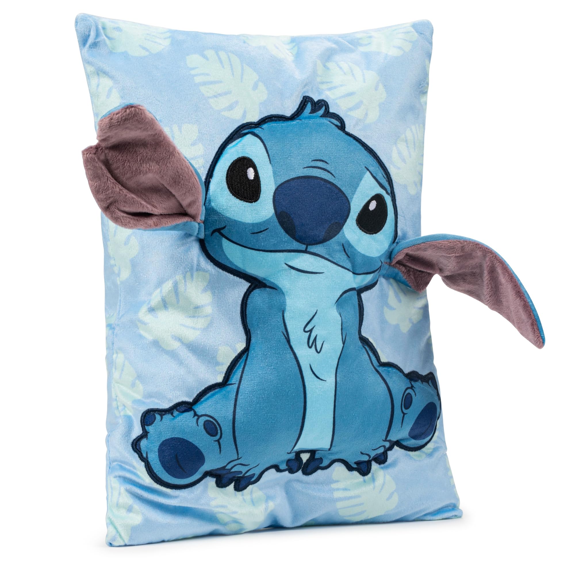 Foto 2 | Cojín Snuggle Jay Franco Disney Lilo And Stitch 3d Azul - Venta Internacional.