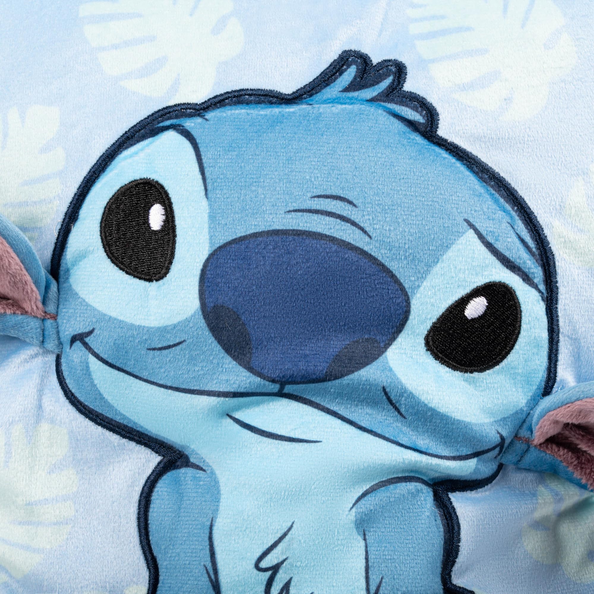 Foto 4 | Cojín Snuggle Jay Franco Disney Lilo And Stitch 3d Azul - Venta Internacional.