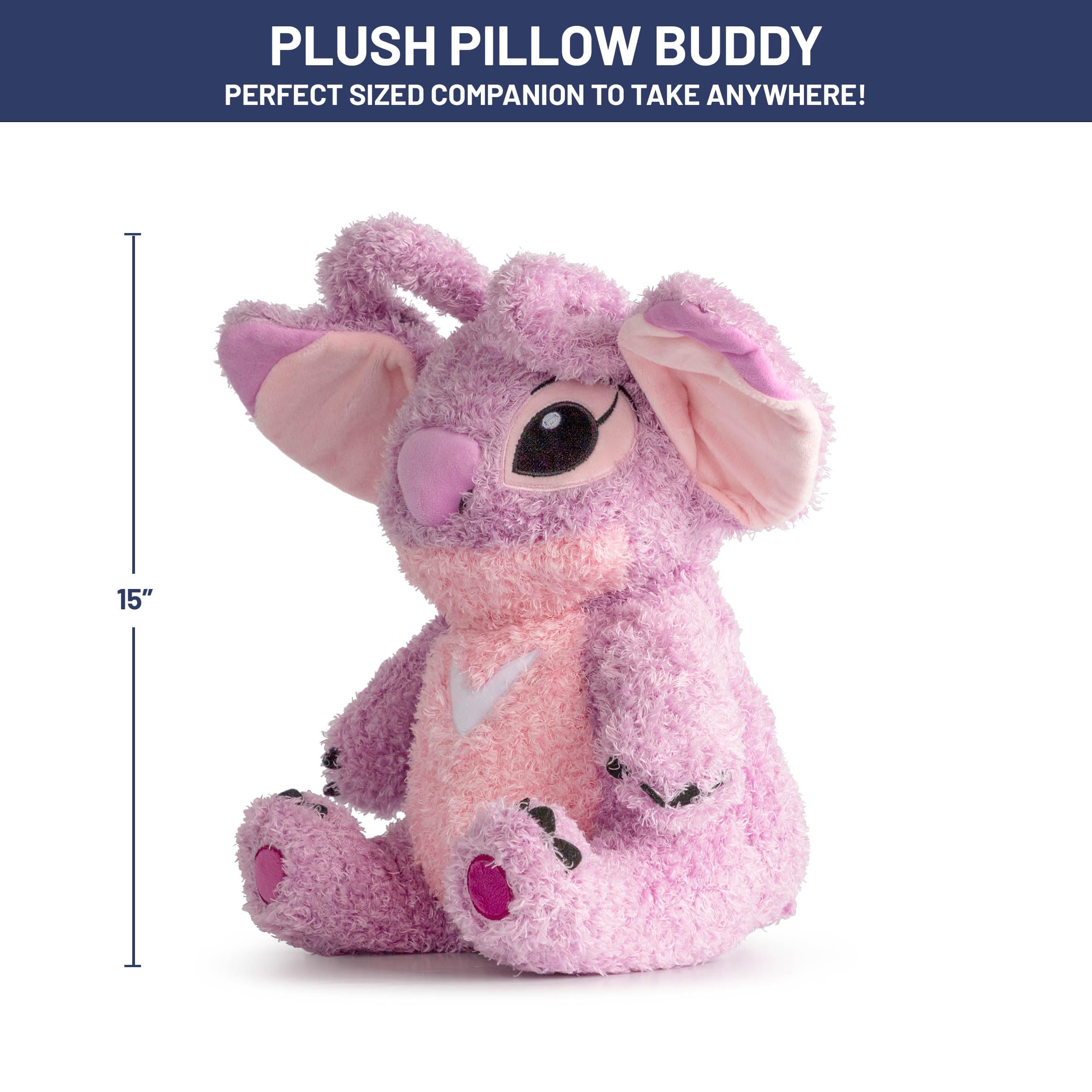 Foto 4 pulgar | Almohada De Felpa Buddy Jay Franco Disney Lilo And Stitch Angel - Venta Internacional.