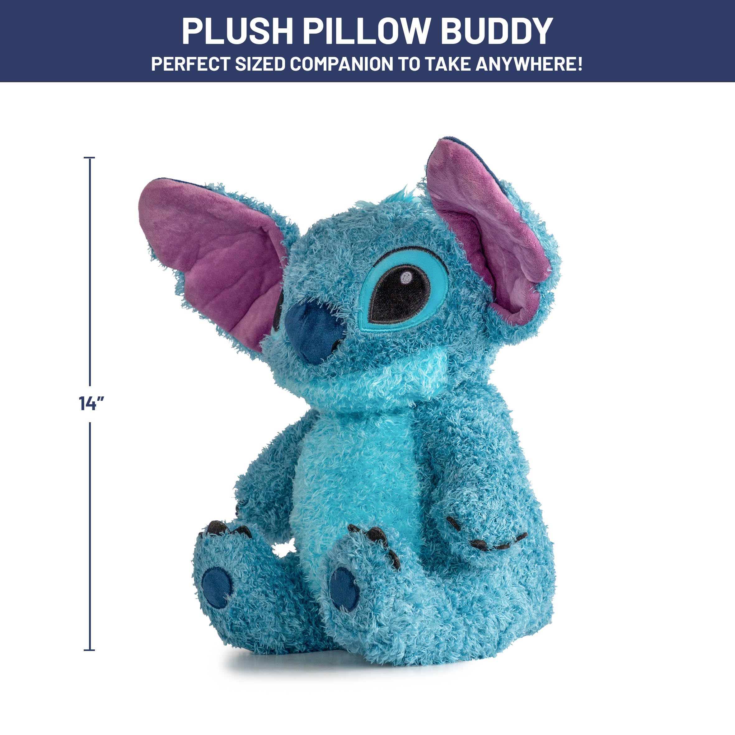 Foto 4 pulgar | Almohada De Felpa Buddy Jay Franco Disney Lilo And Stitch 36 Cm - Venta Internacional.