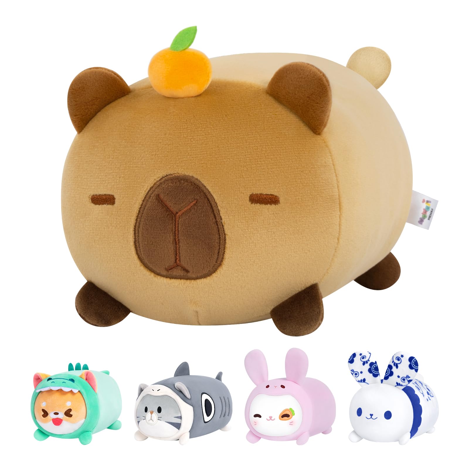 Almohada De Felpa Mewaii, Bonito Capibara, 20 Cm, Suave Y Esponjosa, Regalo Para Niños - Venta Internacional.