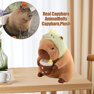 Foto 4 | Almohada De Peluche Milegi Capybara De 30 Cm Con Forma De Animal De Peluche - Venta Internacional.