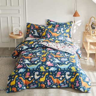 Foto 2 | Cama En Una Bolsa Joyreap Con Diseño De Dinosaurio Colorido Tamaño Queen, 7 Unidades - Venta Internacional.