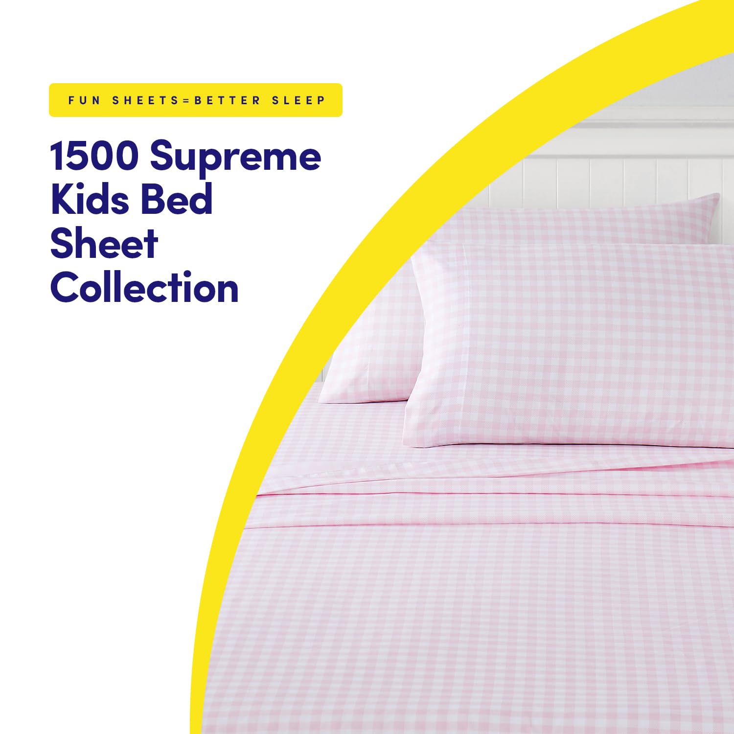 Foto 2 | Juego De Sábanas Sweet Home Collection 1500 Supreme Kids - Venta Internacional.