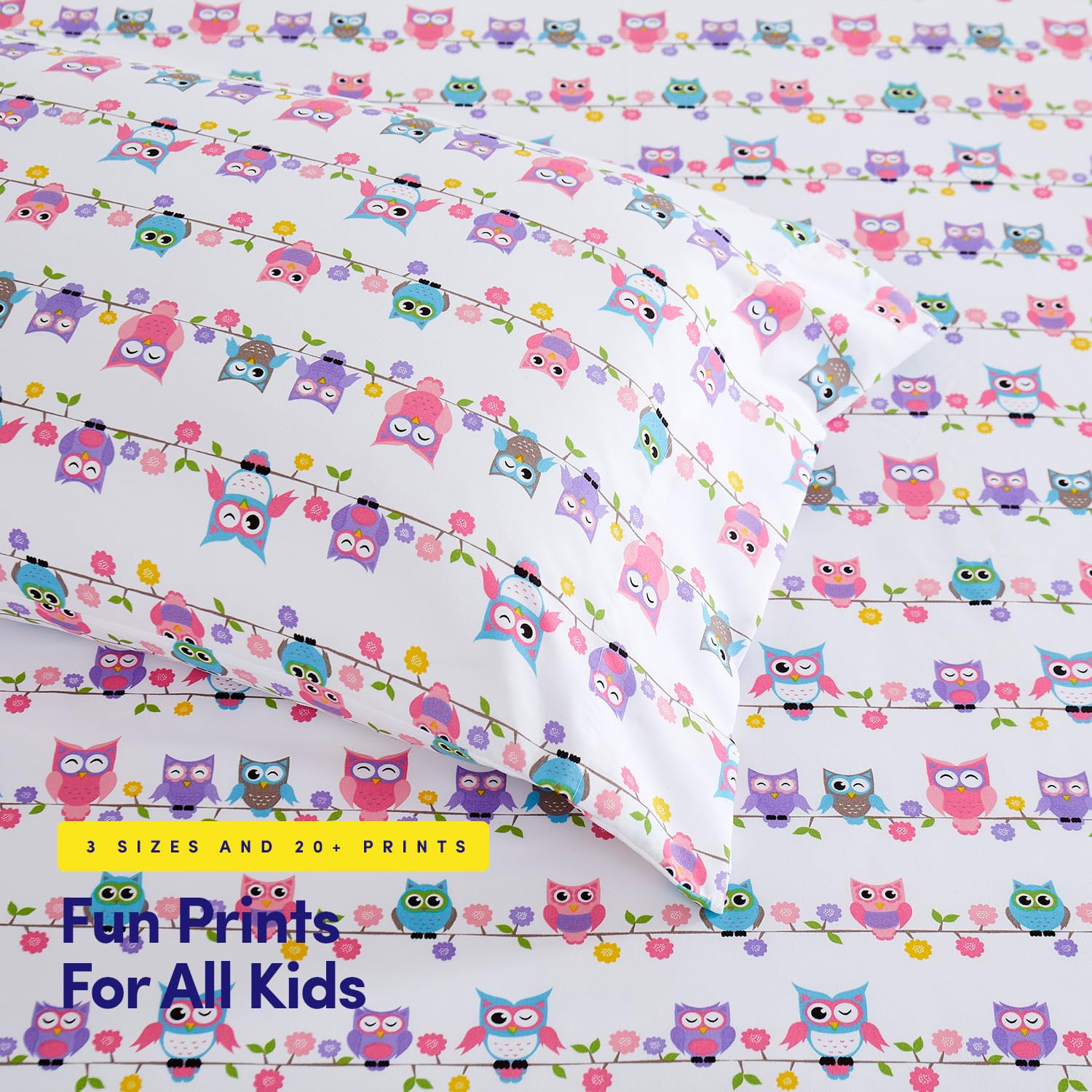 Foto 4 | Juego De Sábanas Sweet Home Collection 1500 Supreme Kids - Venta Internacional.