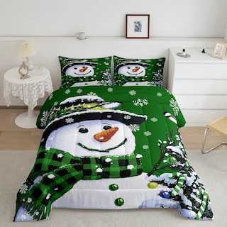 Foto 1 | Juego de Ropa de Cama Feelyou Kids Queen con Estampado Navideño - Venta Internacional