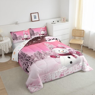 Foto 6 | Set de Edredón Feelyou Kids Merry Christmas Snowman - Venta Internacional