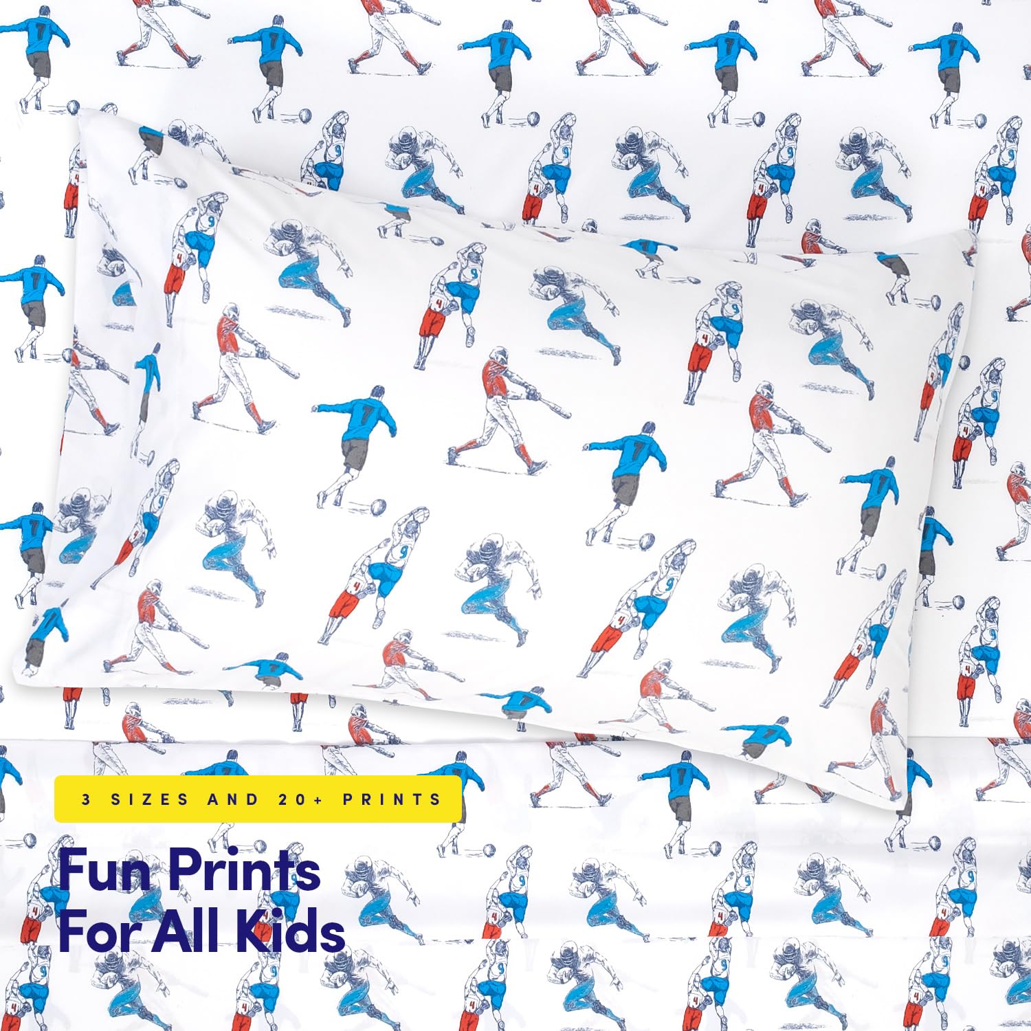 Foto 5 pulgar | Juego De Sábanas Sweet Home Collection 1500 Supreme Kids Full - Venta Internacional.
