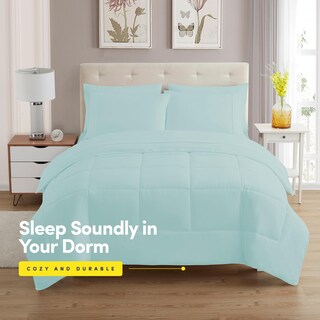Foto 2 | Juego De Cama Sweet Home Collection, Tamaño Completo, Color Aguamarina, 7 Piezas - Venta Internacional.