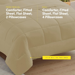 Foto 3 | Juego De Ropa De Cama Sweet Home Collection Twin Xl, Color Topo, 5 Piezas - Venta Internacional.