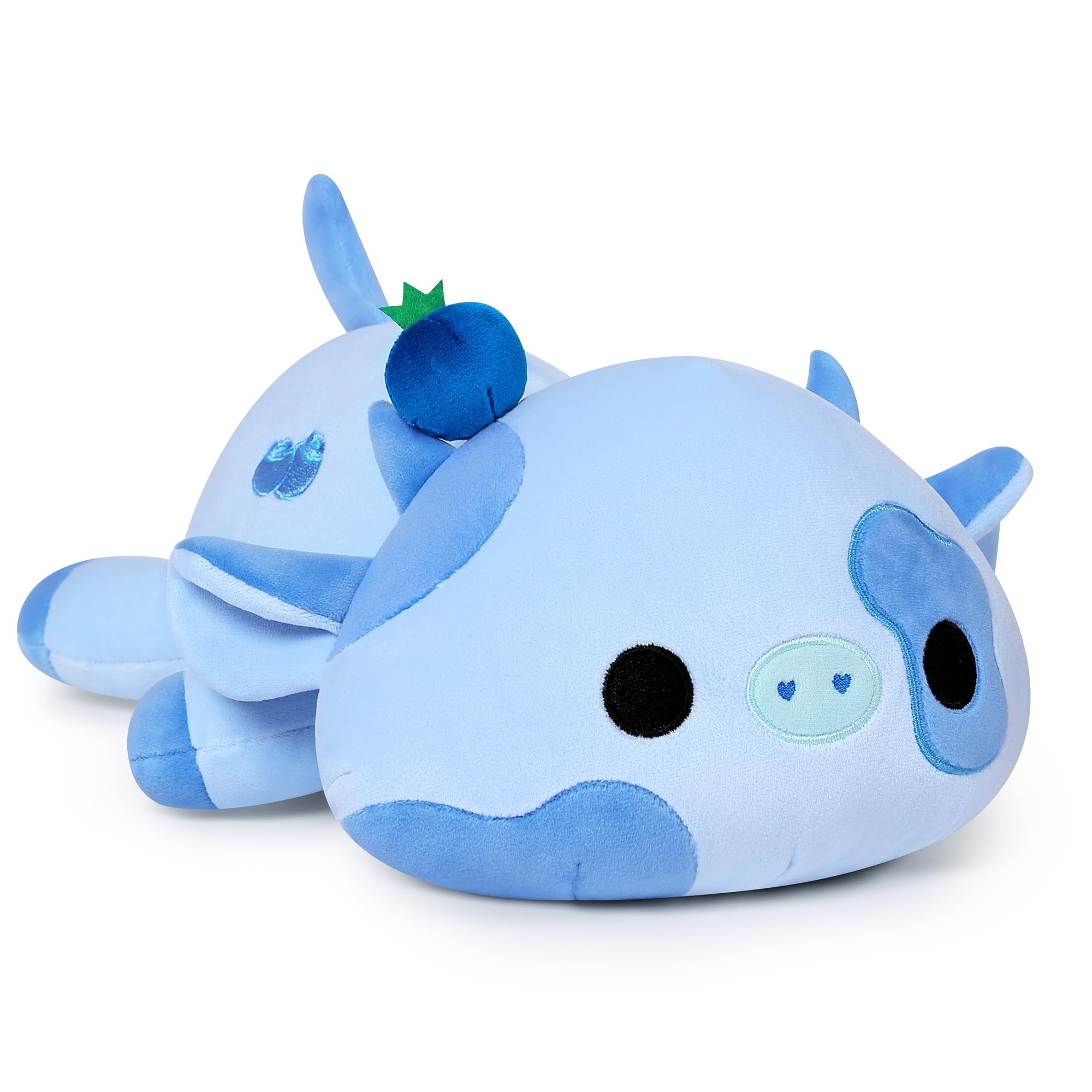 Foto 2 pulgar | Almohada De Peluche Onsoyours, Bonita Vaca Y Arándano Para Niños, 30 Cm - Venta Internacional.