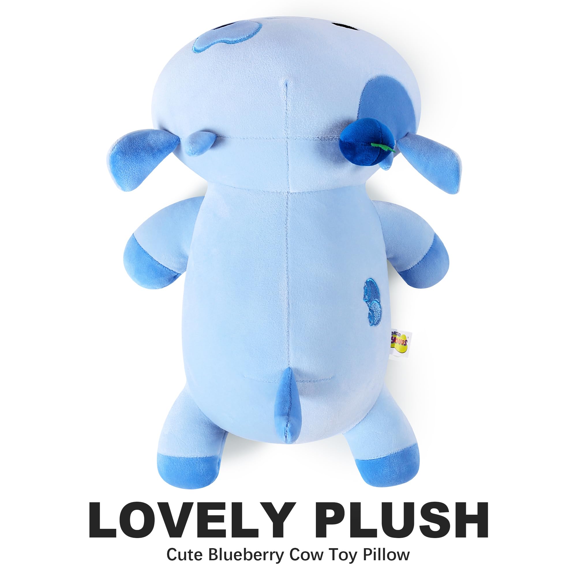 Foto 7 pulgar | Almohada De Peluche Onsoyours, Bonita Vaca Y Arándano Para Niños, 30 Cm - Venta Internacional.
