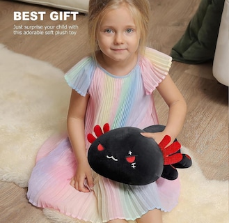 Foto 5 | Almohada De Felpa Onsoyours, Bonita Salamandra Con Forma De Axolotl Para Niños, 33 Cm - Venta Internacional.