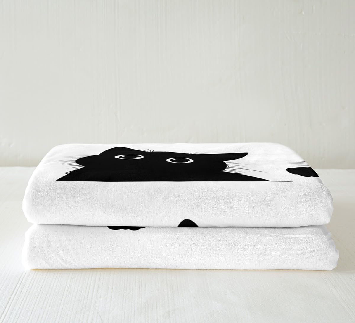 Foto 6 pulgar | Manta Fuzzy Feelyou Black Cat Para Niños Pequeños, 150 X 200 Cm - Venta Internacional.