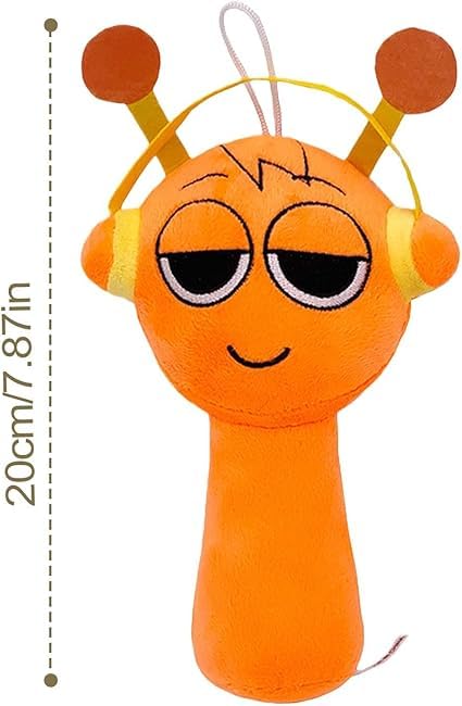 Foto 3 pulgar | Peluche Sprunki Game Sprunki Toys Wenda 20 Cm Naranja - Venta Internacional.