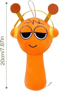 Foto 2 | Peluche Sprunki Game Sprunki Toys Wenda 20 Cm Naranja - Venta Internacional.