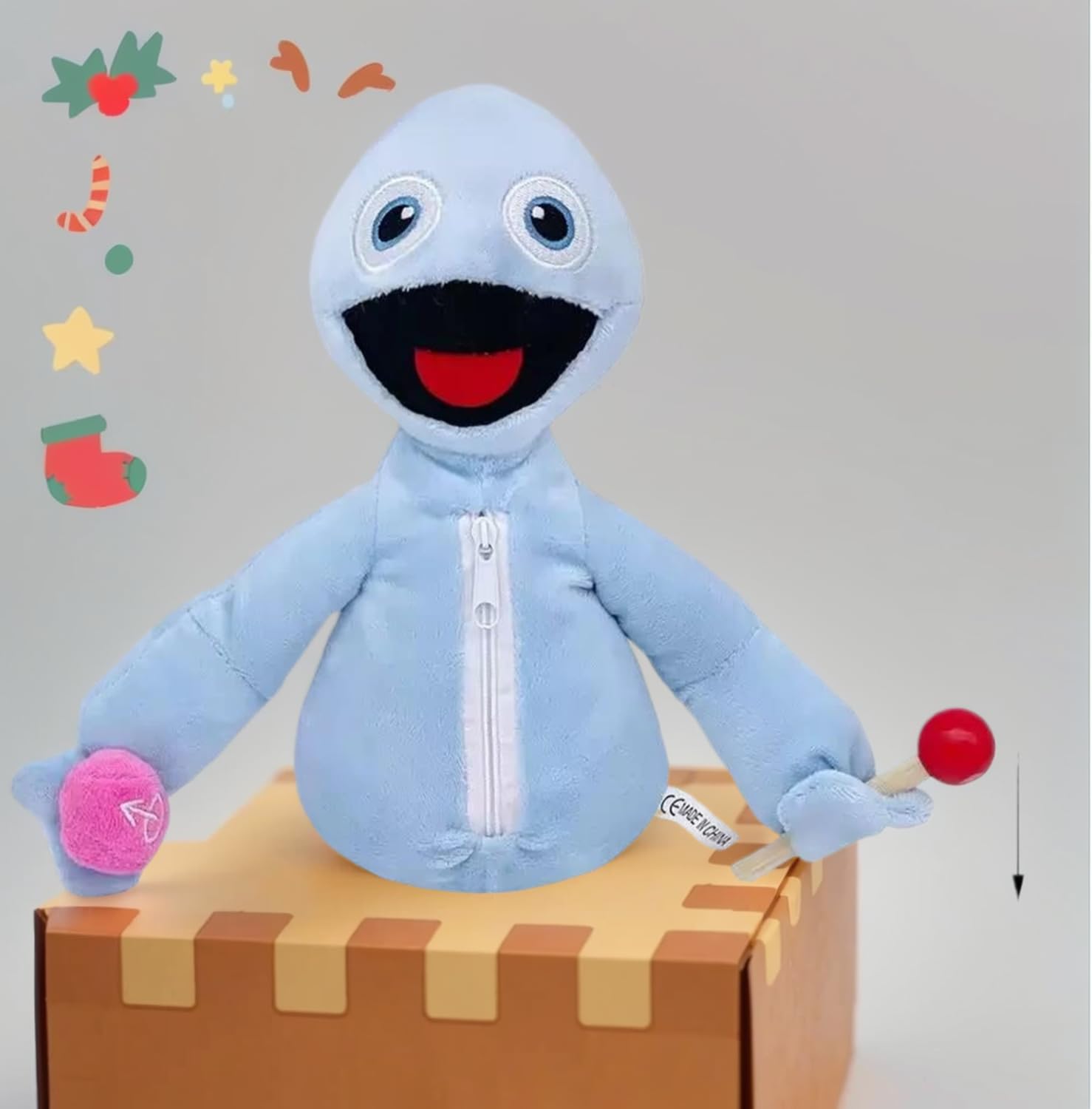 Foto 4 pulgar | Almohada Suave De Peluche Christmas Dolls Yeeps Hide And Seek (3 Unidades) - Venta Internacional.