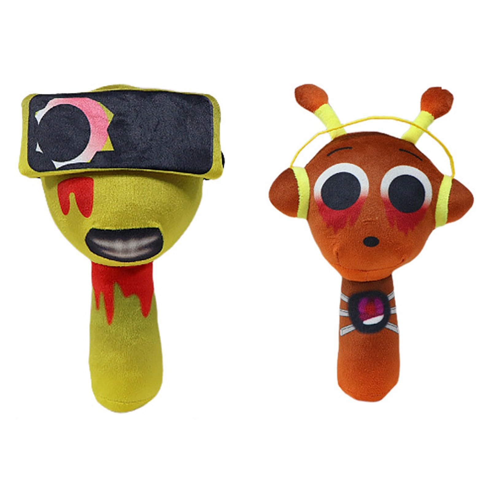 Foto 2 pulgar | Almohada De Peluche Con Forma De Sprunki Para Fanáticos De Los Juegos De Terror - Venta Internacional.