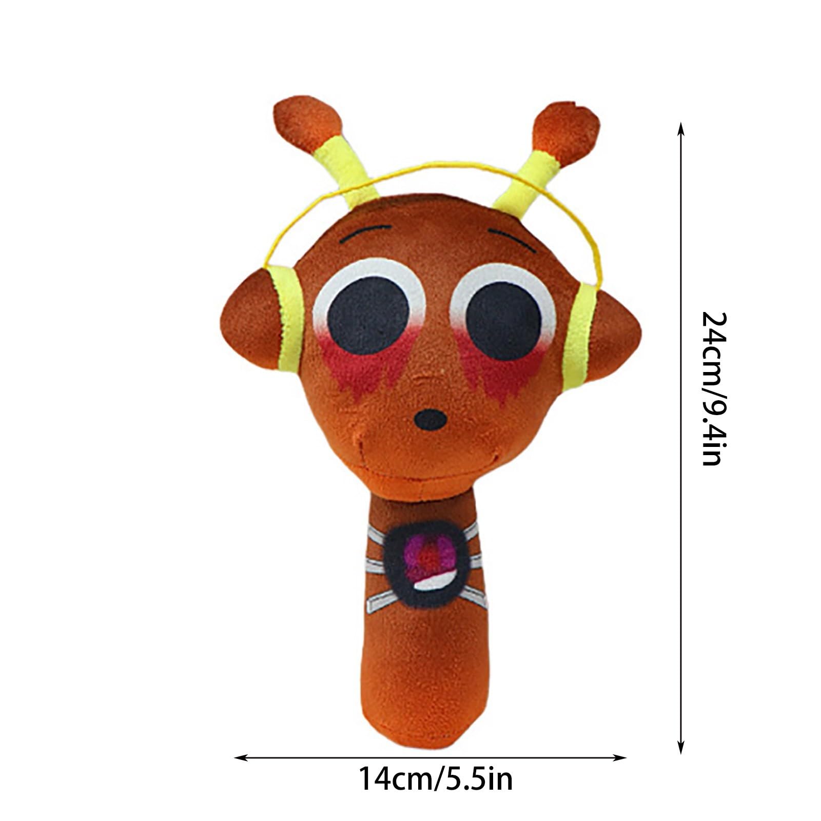Foto 3 pulgar | Almohada De Peluche Con Forma De Sprunki Para Fanáticos De Los Juegos De Terror - Venta Internacional.