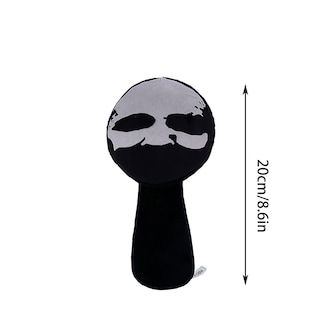 Foto 5 | Almohada Sprunki De Peluche Para Fanáticos De Los Juegos De Terror (4 Unidades) - Venta Internacional.
