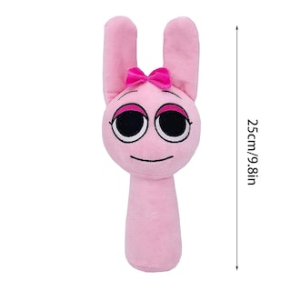 Foto 2 | Figura De Cojín De Peluche Sprunki Para Fanáticos De Los Juegos De Terror - Venta Internacional.