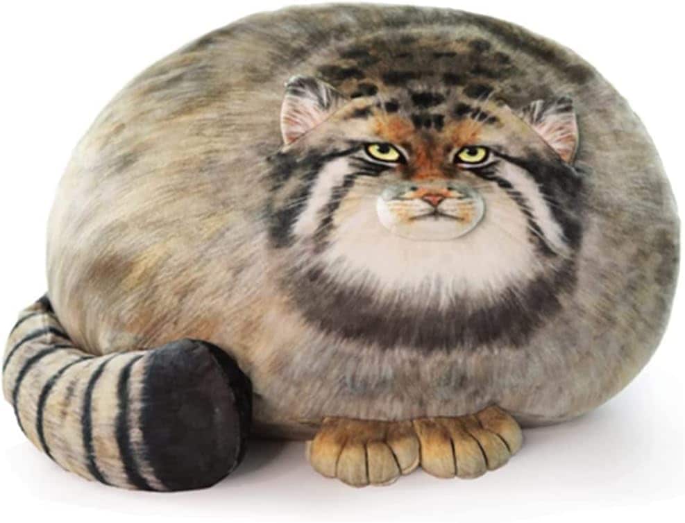 Almohada De Peluche Con Forma De Gato Pallas De 45 Cm, Juguete De Peluche, Regalo Para Niños - Venta Internacional. $1,030
