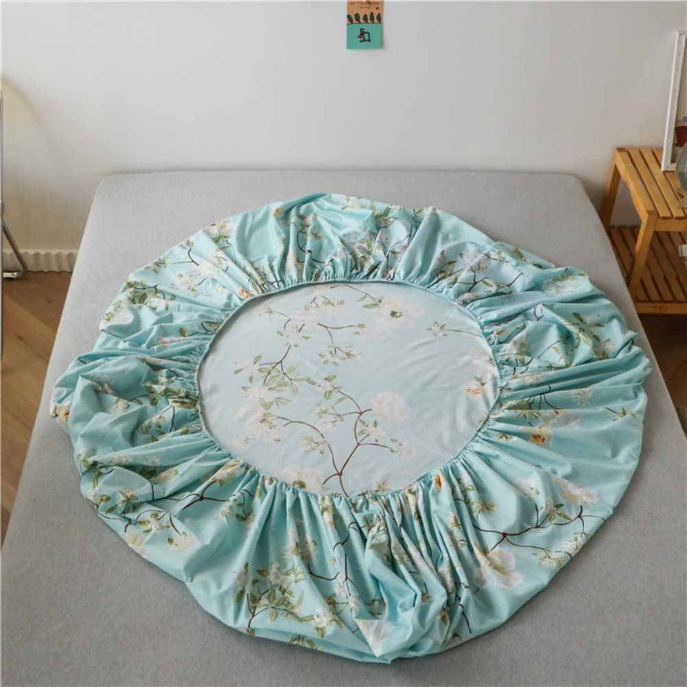 Foto 7 pulgar | Juego De Cama Feelyou Kids, Sábana Bajera Ajustable Con Estampado Floral, Tamaño Doble - Venta Internacional.