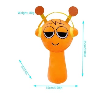 Foto 2 | Peluche Sprunki Game De Peluche Suave Y Realista De 25 Cm - Venta Internacional.