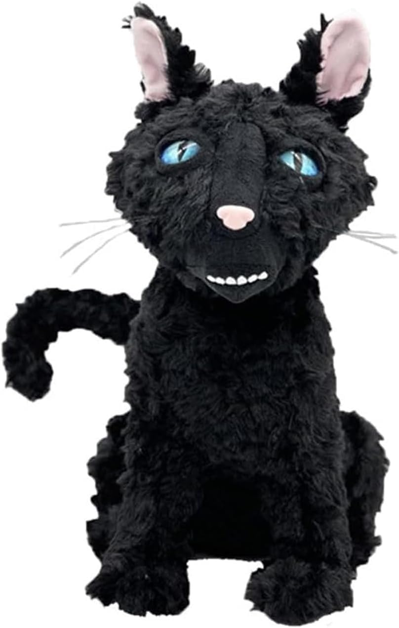 Foto 2 pulgar | Muñeca De Peluche Con Forma De Monstruo Gato Negro De 30 Cm - Venta Internacional.