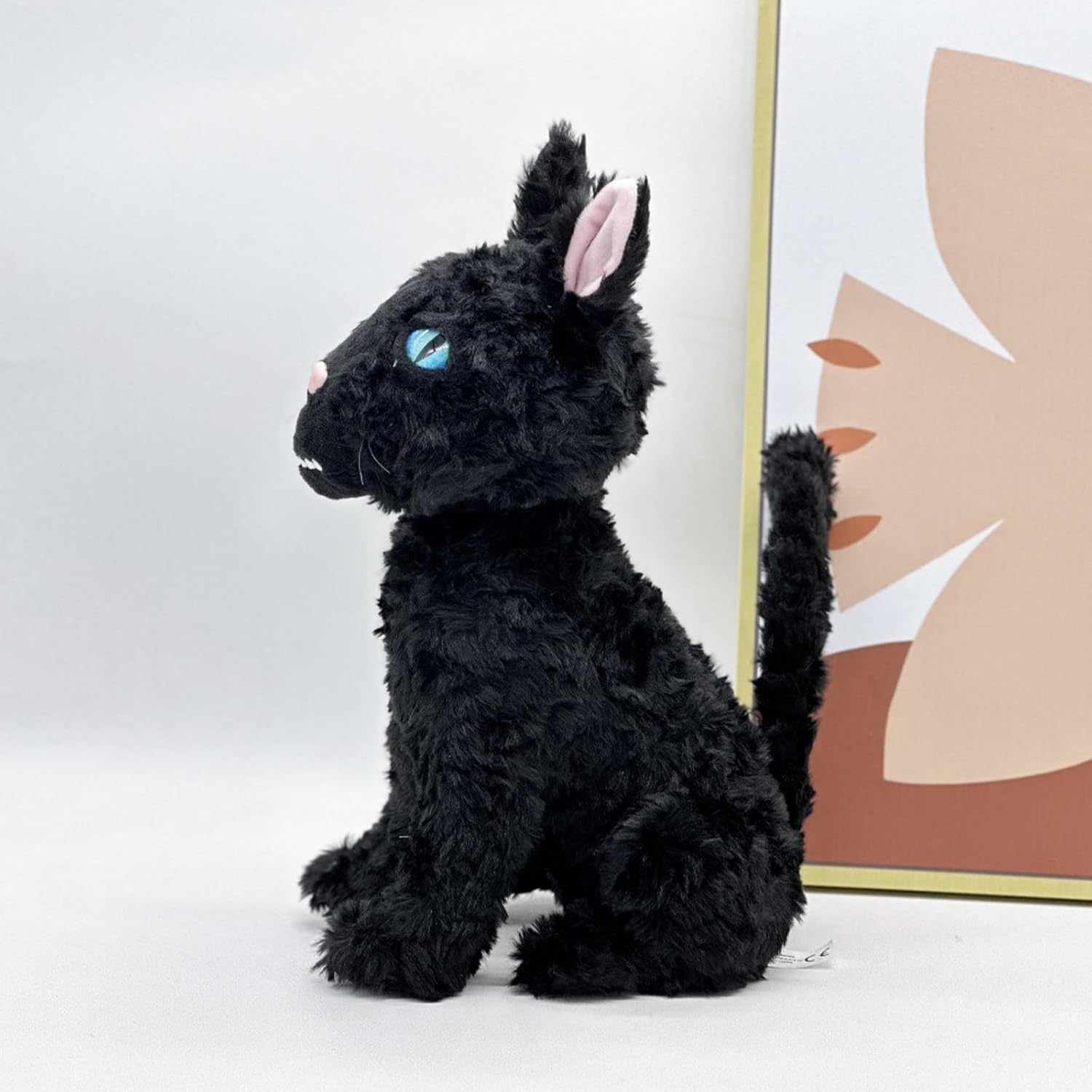 Foto 5 pulgar | Muñeca De Peluche Con Forma De Monstruo Gato Negro De 30 Cm - Venta Internacional.