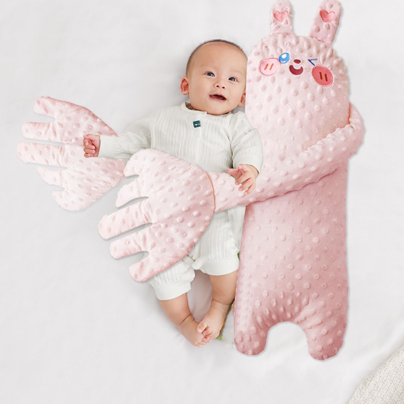 Foto 2 pulgar | Juguete Genérico Para Dormir Con Palmaditas Para Bebés, Prevención De Sobresaltos, Rosa - Venta Internacional.