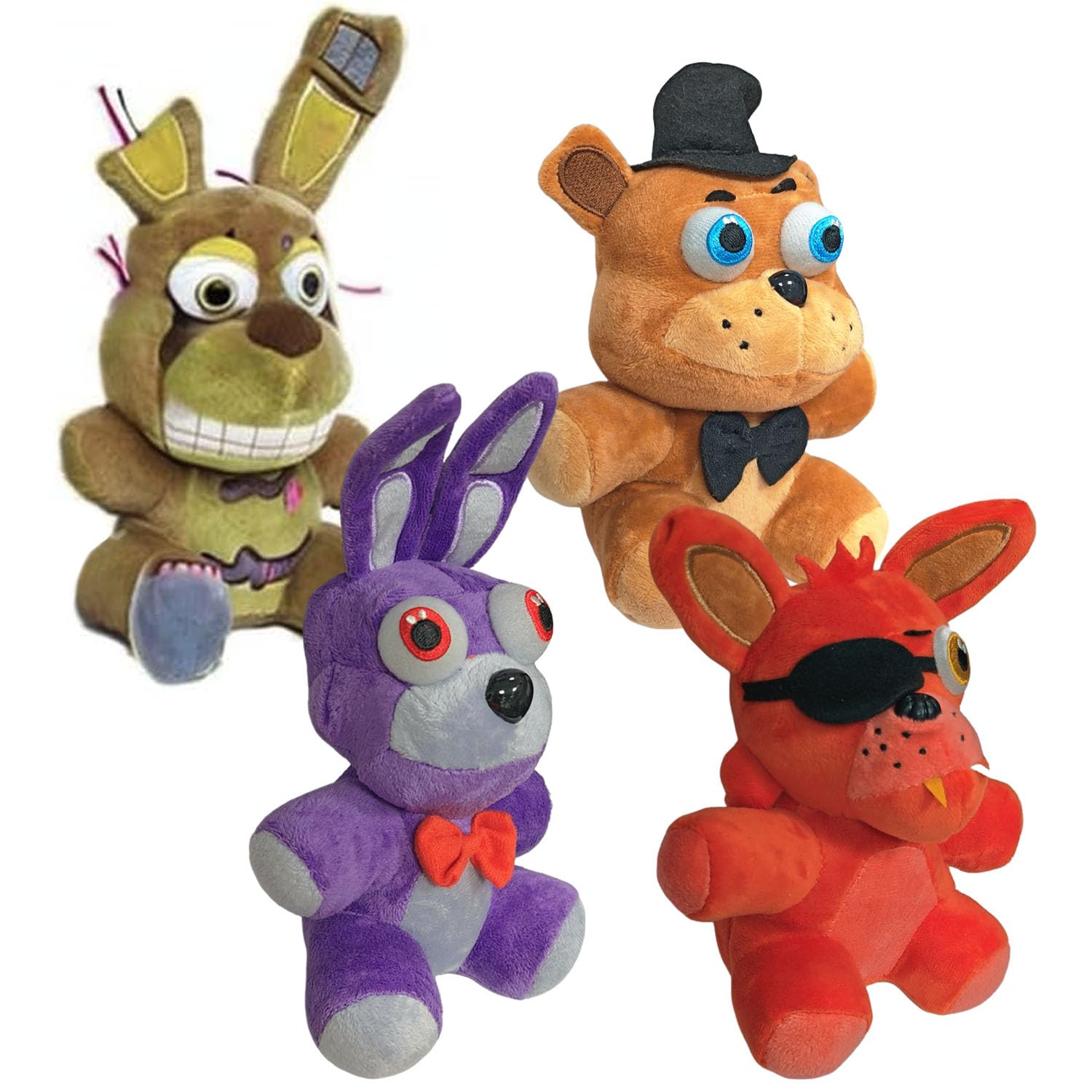 Juego De Peluche Five Nights Freddy's Game De 7 A 9 Pulgadas Y 4 Piezas - Venta Internacional.