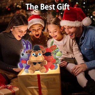 Foto 4 | Juego De Peluche Five Nights Freddy's Game De 7 A 9 Pulgadas Y 4 Piezas - Venta Internacional.