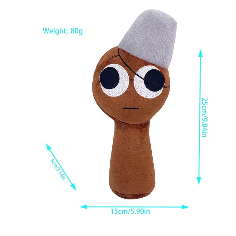Foto 4 pulgar | Peluche Sprunki Game De Peluche, 25 Cm, Realista Y Suave - Venta Internacional.