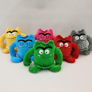 Foto 2 | Peluche Color Monster Little Monster, 15 Cm, Polipropileno, Algodón - Venta Internacional.
