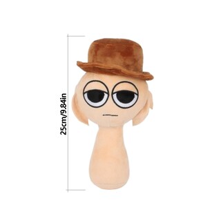 Foto 3 | Almohada De Peluche Con Forma De Sprunki Para Fanáticos De Los Juegos De Terror (2 Unidades) - Venta Internacional.