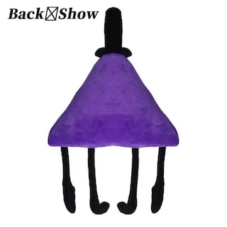 Foto 3 | Muñeca De Peluche Falls Bill Cipher De 16.5 Pulgadas, Color Morado, Para Niños Y Adultos - Venta Internacional.