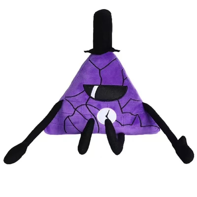Foto 6 pulgar | Muñeca De Peluche Falls Bill Cipher De 16.5 Pulgadas, Color Morado, Para Niños Y Adultos - Venta Internacional.