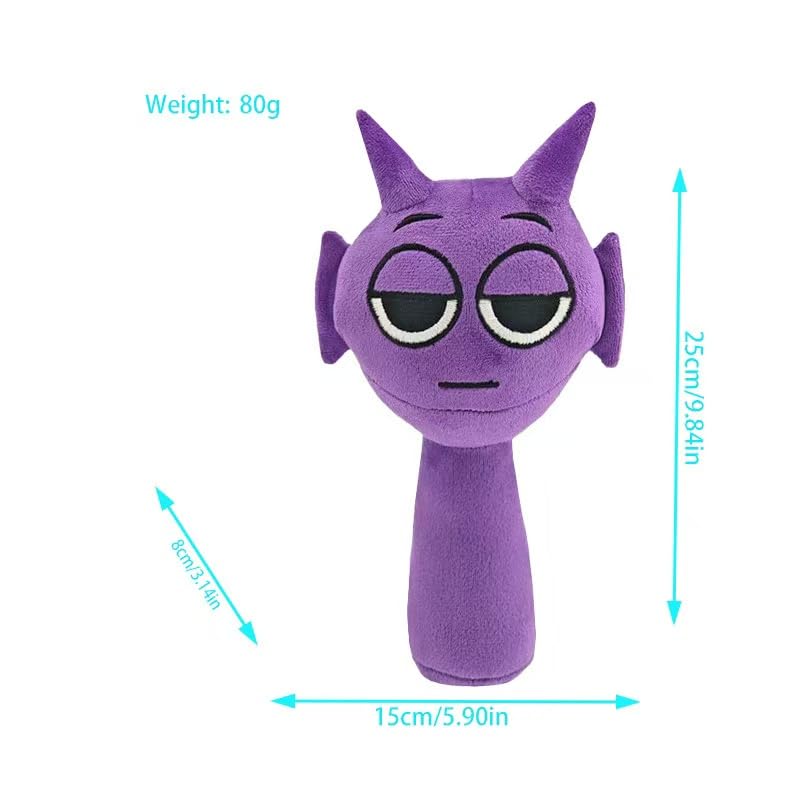Foto 3 pulgar | Peluche Sprunki Game Wenda, 25 Cm, De Peluche Suave Y Realista - Venta Internacional.