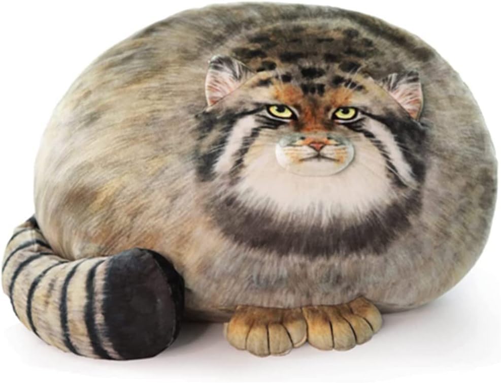Foto 2 pulgar | Almohada De Peluche Con Forma De Gato Pallas De 45 Cm, Juguete De Peluche, Regalo Para Niños - Venta Internacional.