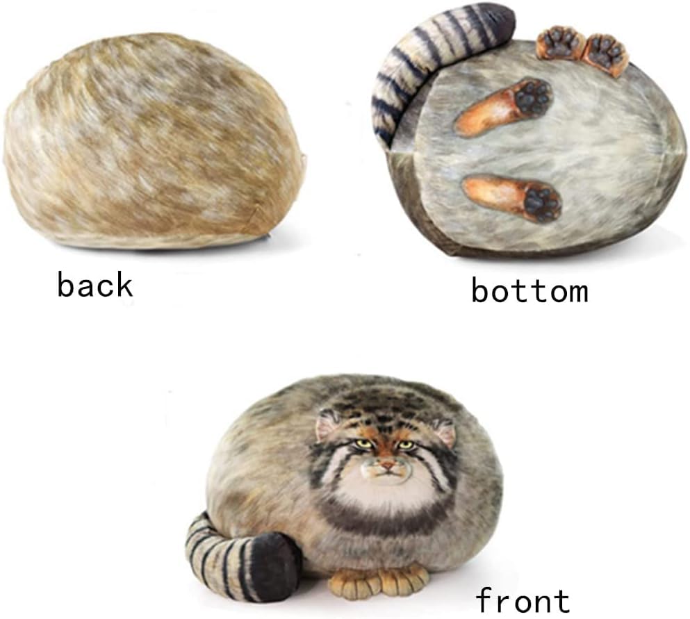 Foto 4 pulgar | Almohada De Peluche Con Forma De Gato Pallas De 45 Cm, Juguete De Peluche, Regalo Para Niños - Venta Internacional.