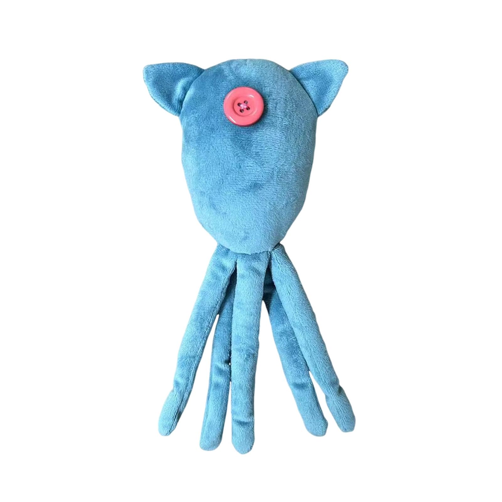 Foto 5 pulgar | Almohada De Peluche Con Forma De Animal De Peluche, Decoración Para Muñecas, Color Coral - Venta Internacional.