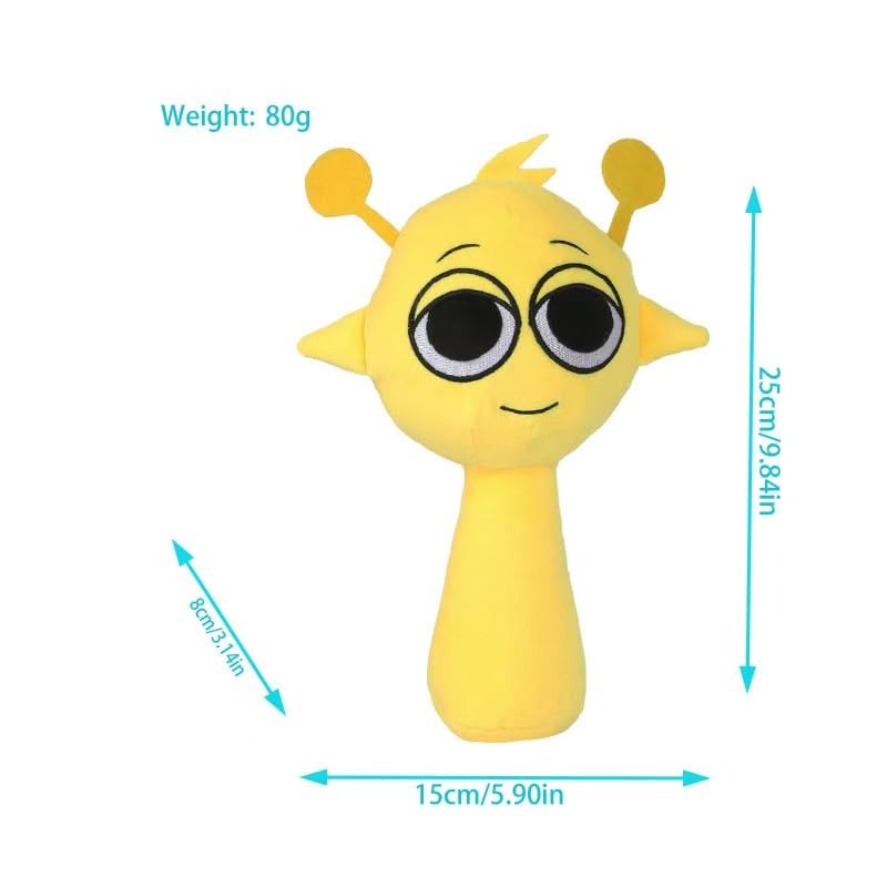 Foto 4 pulgar | Peluche Sprunki Game Simon De 25 Cm Para Niños Y Adultos - Venta Internacional.
