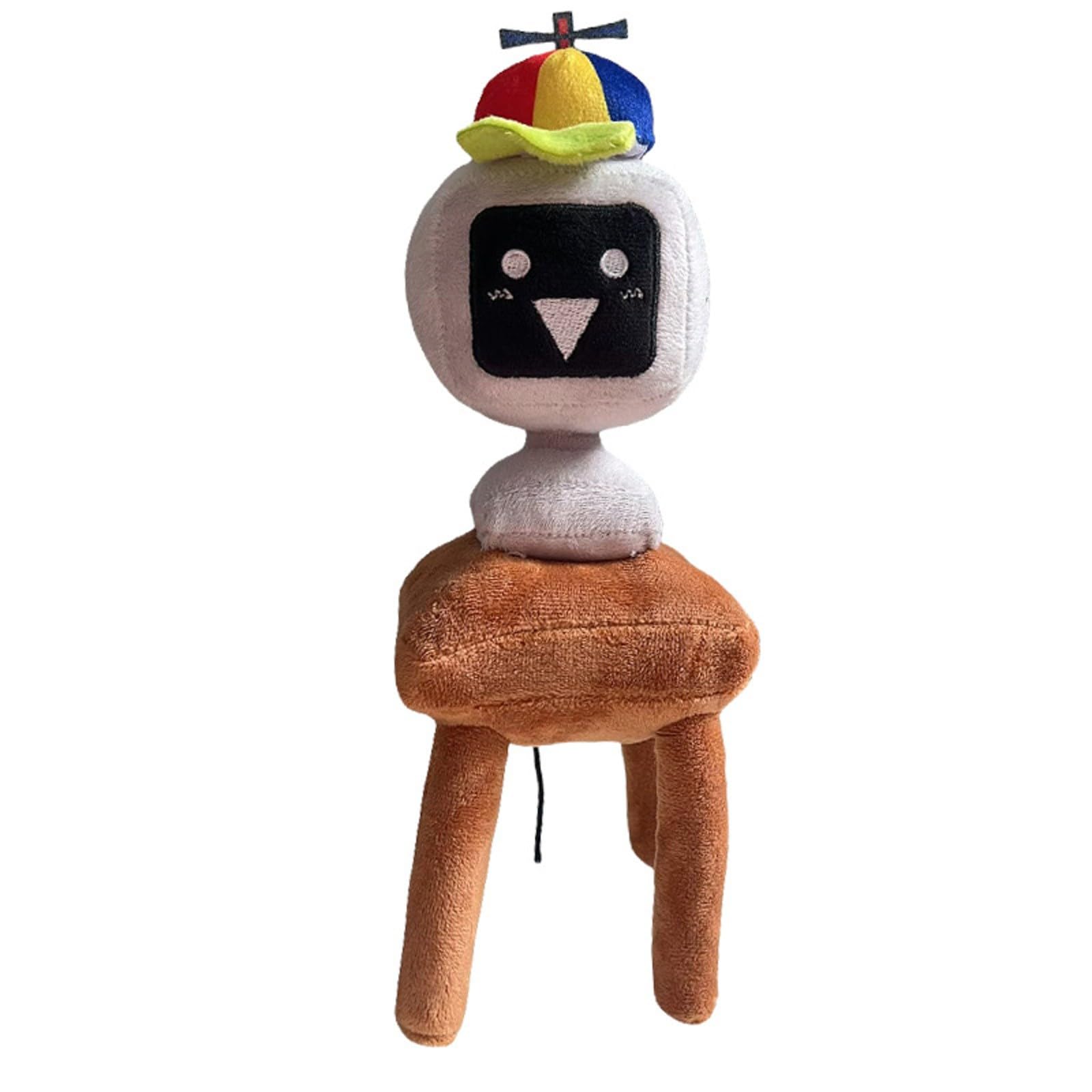 Foto 2 pulgar | Almohada De Peluche Sprunki Mr.fun Con Forma De Ordenador, 25 Cm - Venta Internacional.