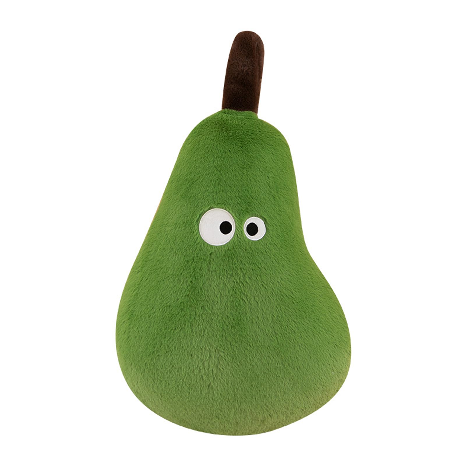 Foto 2 pulgar | Almohada De Felpa Rellena Pear Fruit Collection, 35 Cm, Color Verde - Venta Internacional.