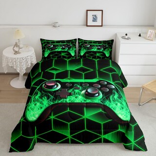 Foto 3 | Juego de Ropa de Cama Erosebridal Green Individual y Edredón - Venta Internacional