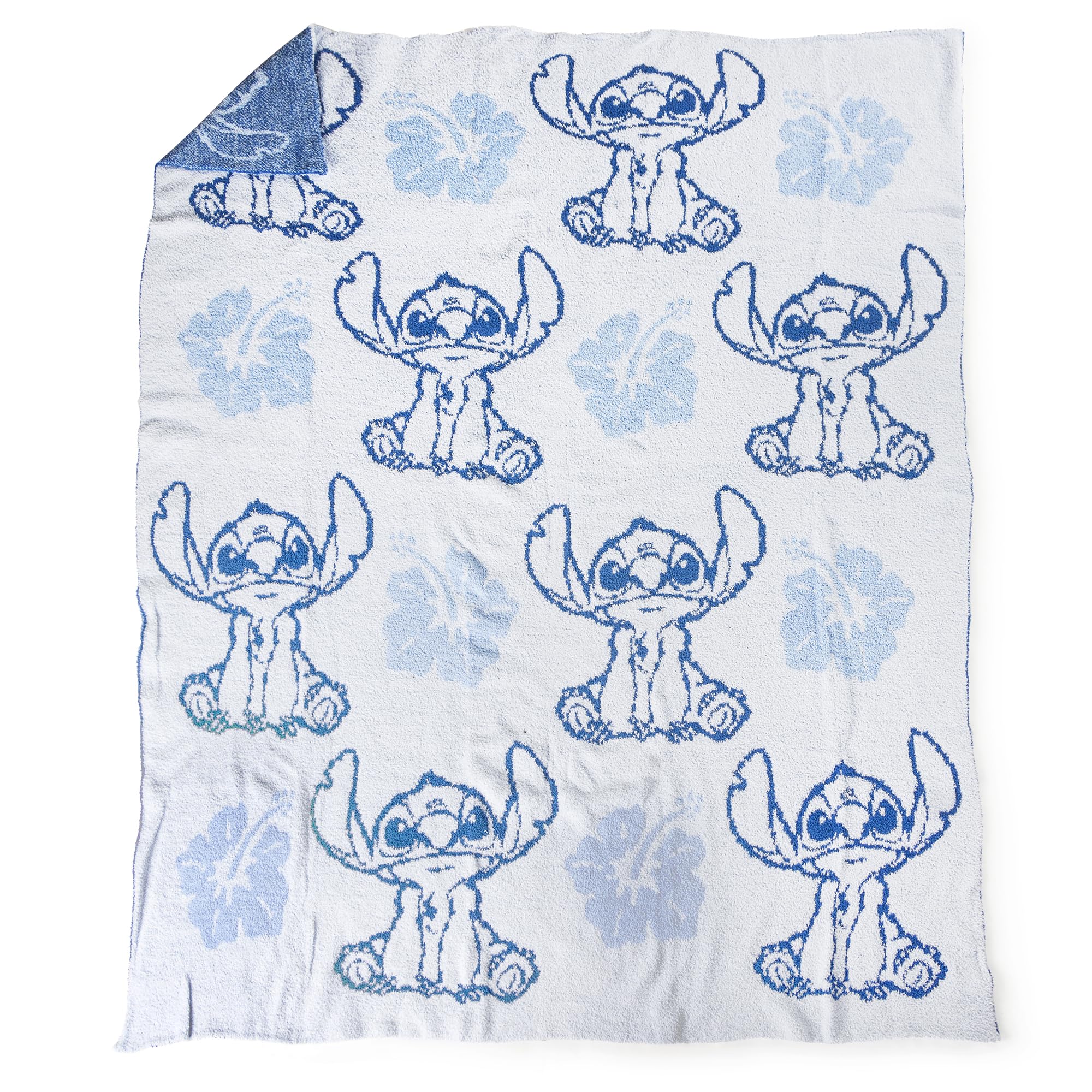 Foto 2 | Manta Jay Franco Disney Lilo And Stitch, Tejida Con Plumas, 50 X 60 Cm - Venta Internacional.